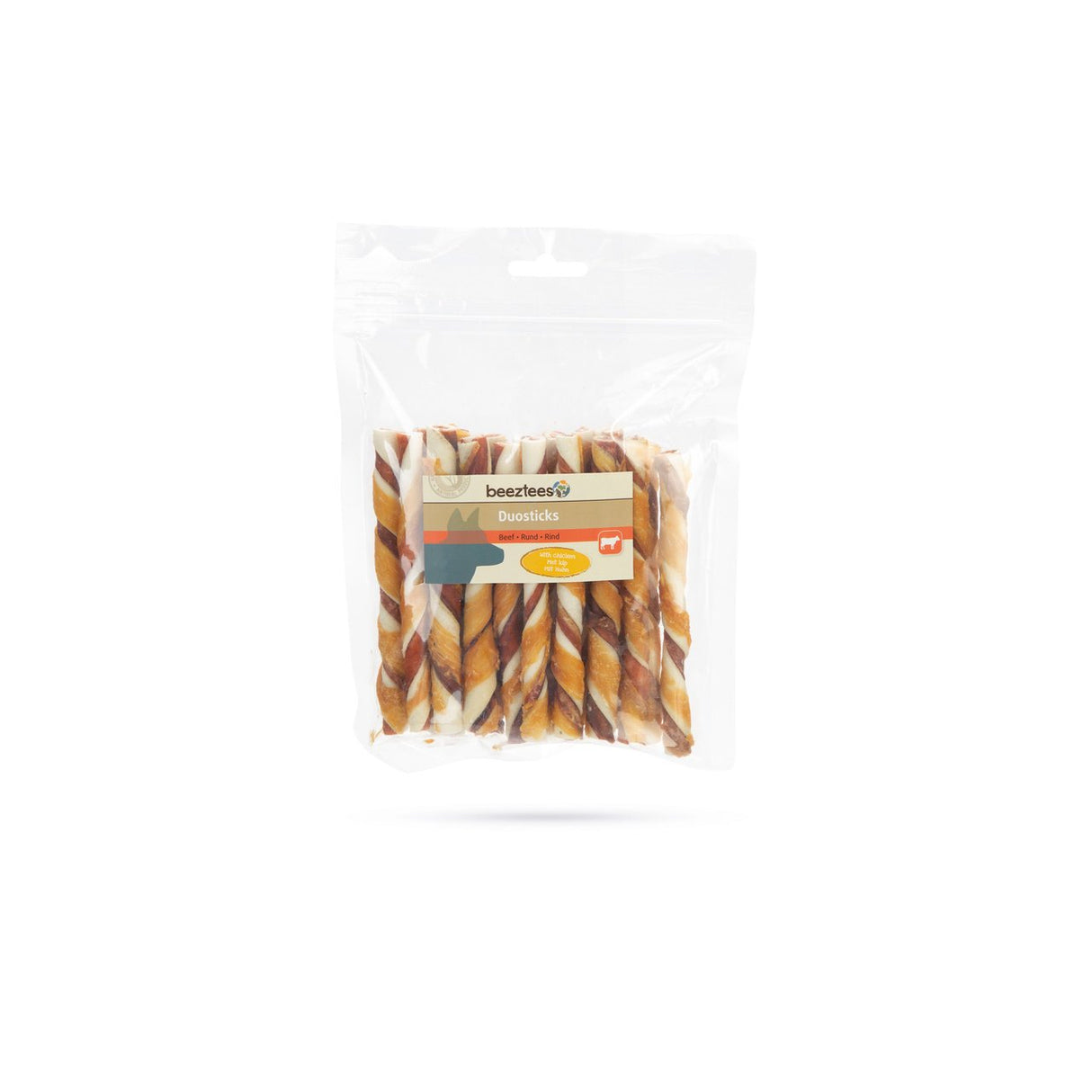 Beeztees Hundesnack Duosticks mit Huhn – 20 Stk.