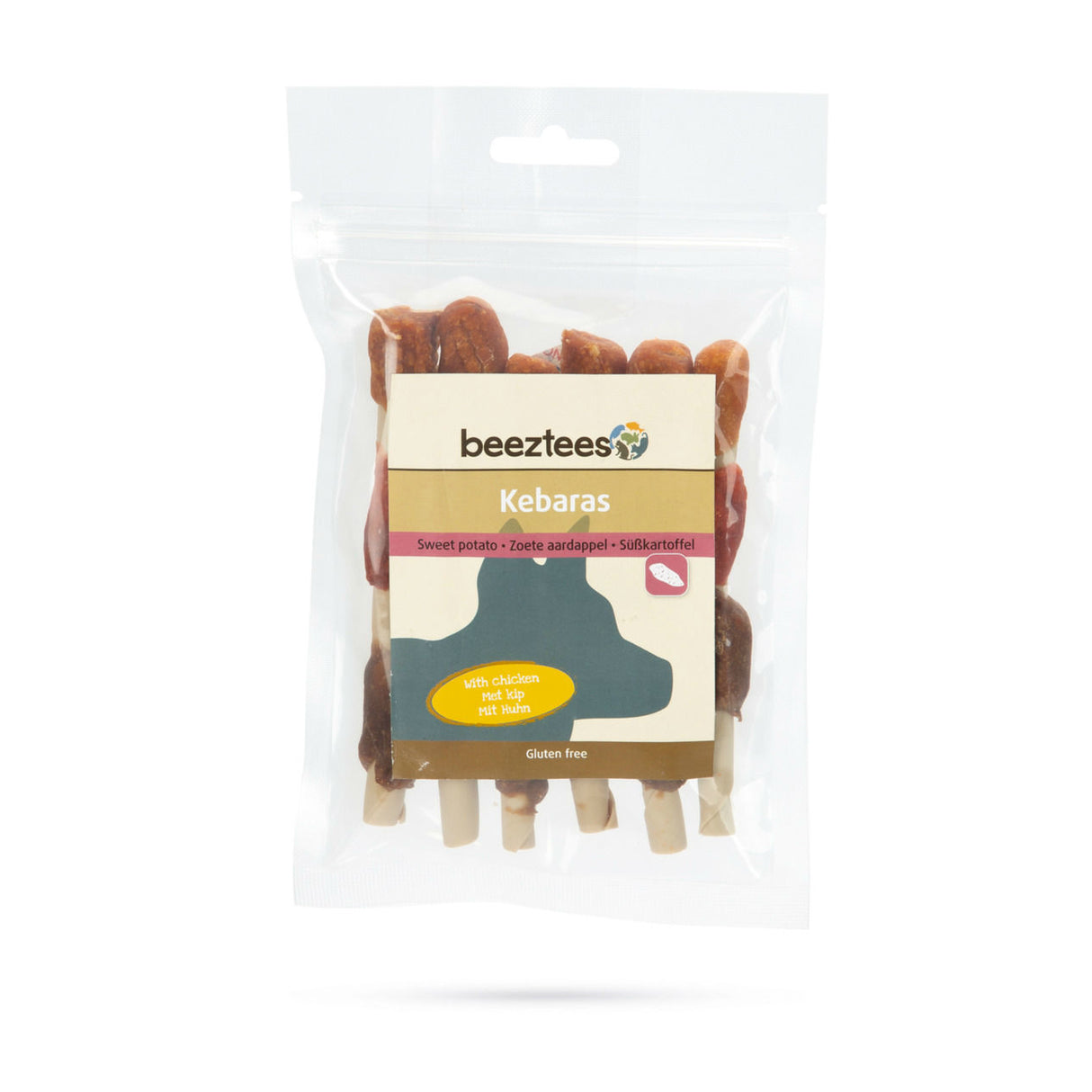 Beeztees Hundesnack Kebaras – 12 cm 6 Stk.