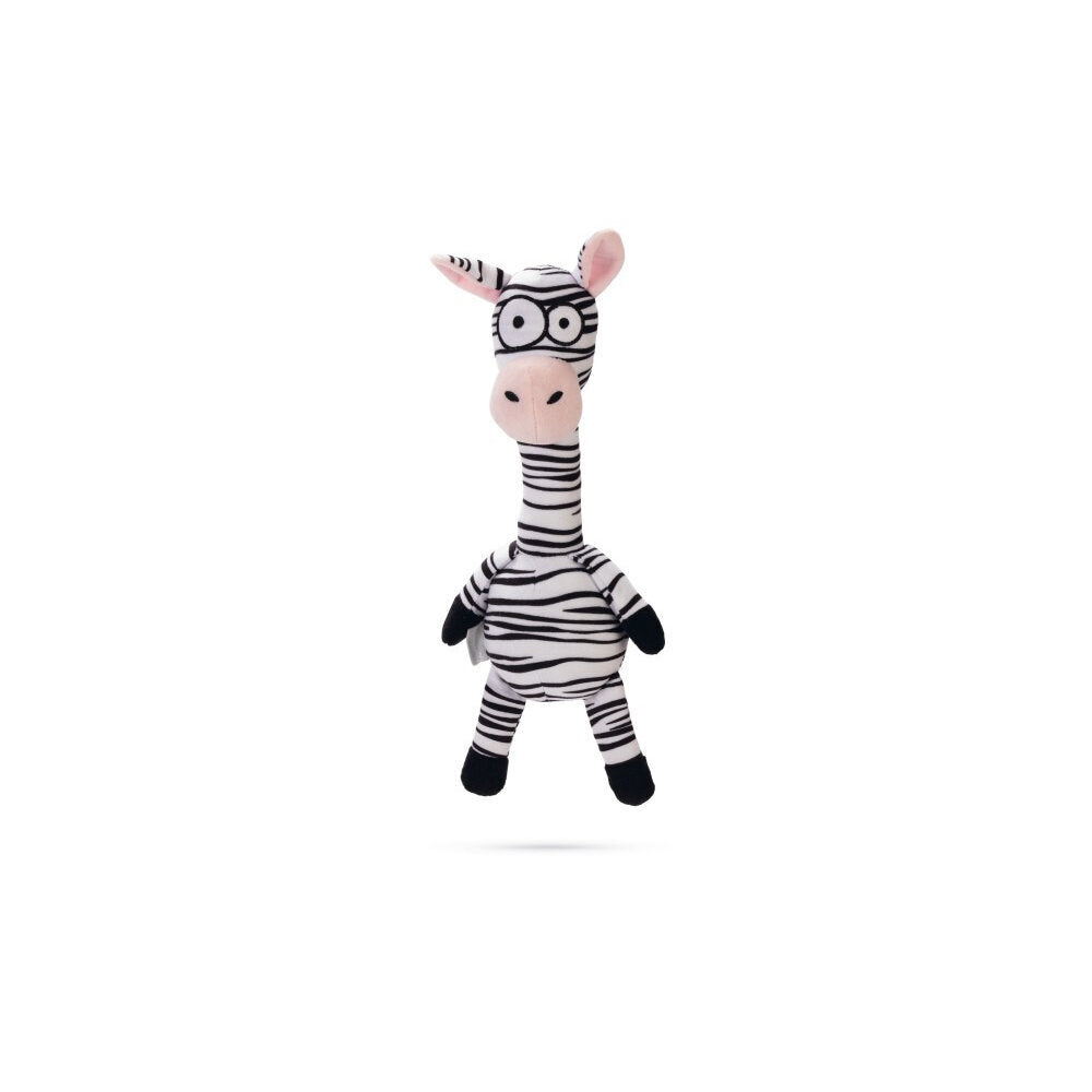 Beeztees Hundespielzeug Zebra Yip aus Plüsch