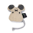 Minus One Katzenspielzeug Maus Coda – 9,5 x 9 x 2,5 cm