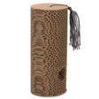 Minus One Recycelbarer Kratzzylinder – Ø 10 x 23 cm, braun