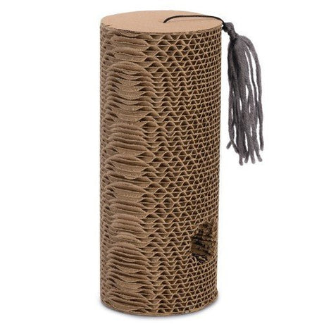 Minus One Recycelbarer Kratzzylinder – Ø 10 x 23 cm, braun