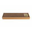 Minus One Recycelbares Kratzbrett – 48,5 x 12 x 5 cm, beige/braun