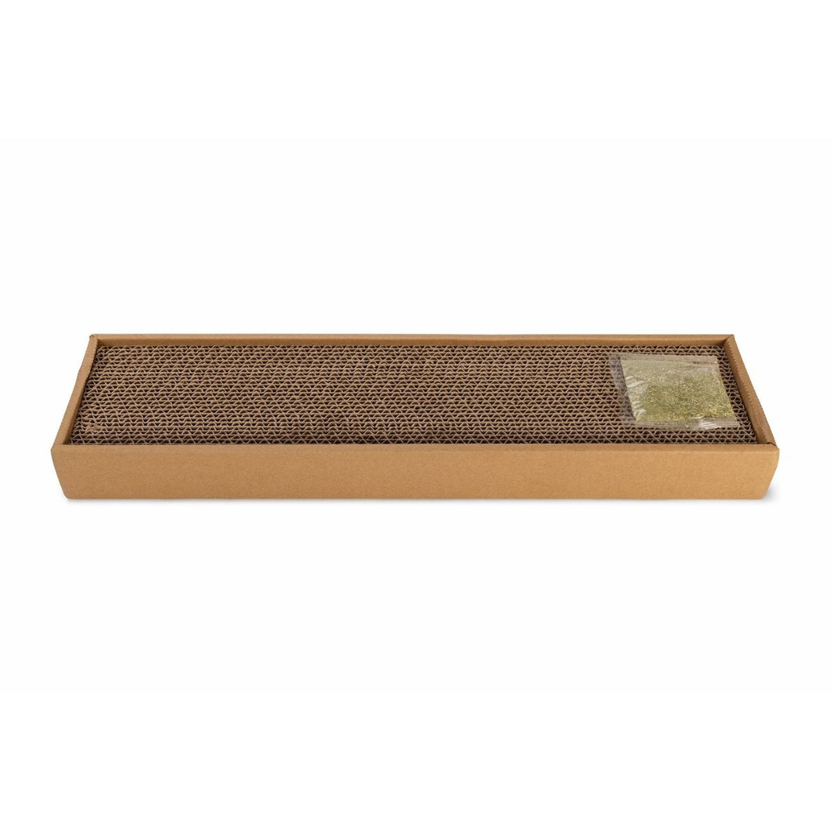 Minus One Recycelbares Kratzbrett – 48,5 x 12 x 5 cm, beige/braun