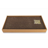 Minus One Recycelbares Kratzbrett – 48,5 x 25 x 5 cm, beige/braun