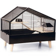 Beeztees Nagerkäfig Ayaz – 58 x 38 x 46 cm, schwarz