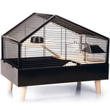 Beeztees Nagerkäfig Ayaz – 58 x 38 x 46 cm, schwarz