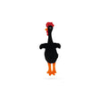 Plüschspielzeug Huhn – 40 x 10 x 5 cm - schwarz