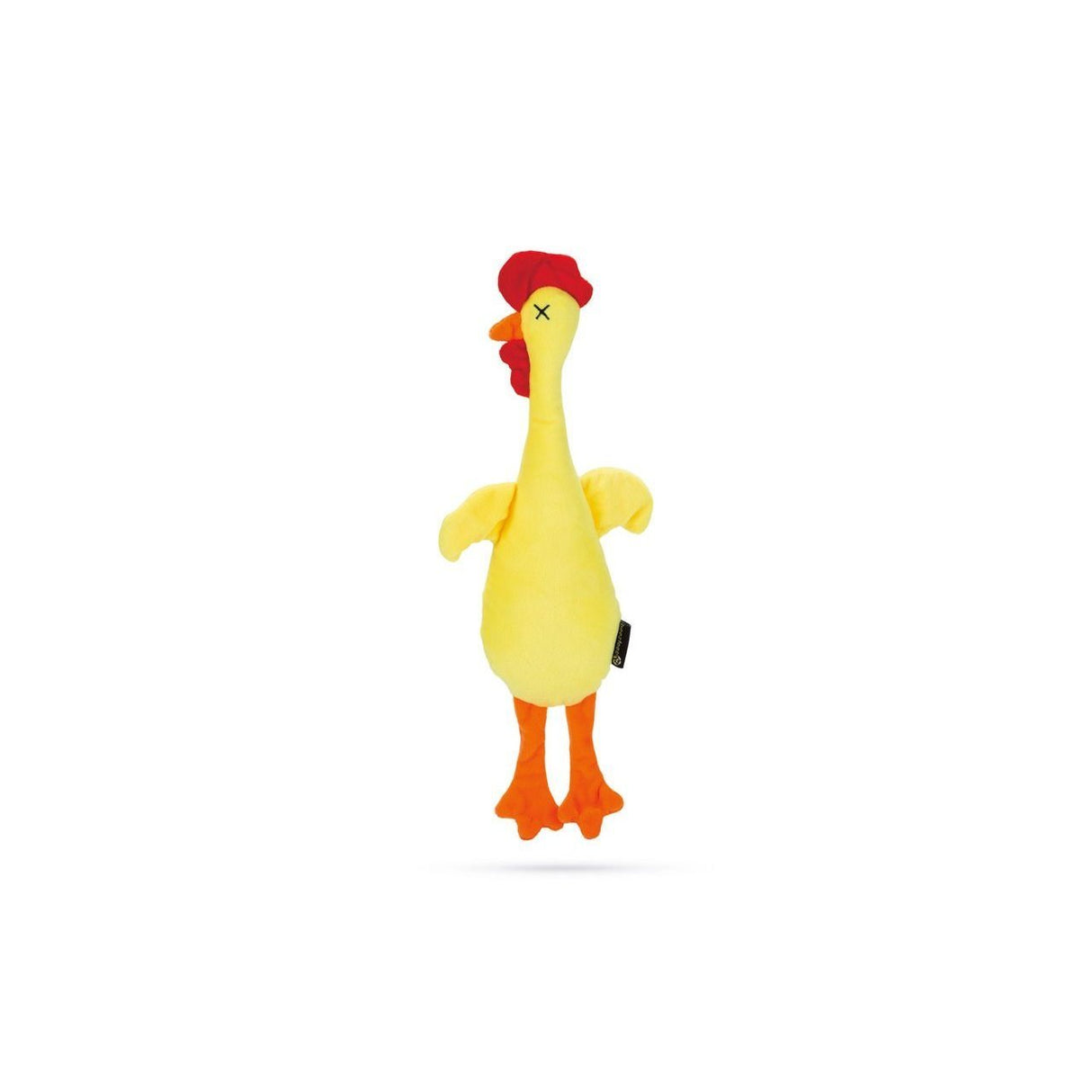 Plüschspielzeug Huhn – 40 x 10 x 5 cm - gelb