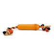 BEEZTEES Sumo Fit Hundespielzeug – 20 x 6 x 6 cm, orange