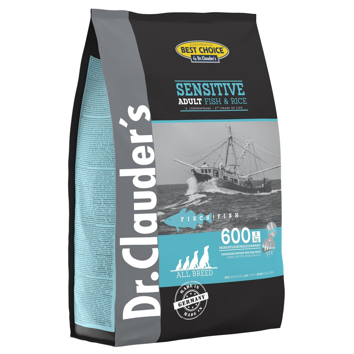 Best Choice Dog Adult Fisch und Reis – 12,5 kg