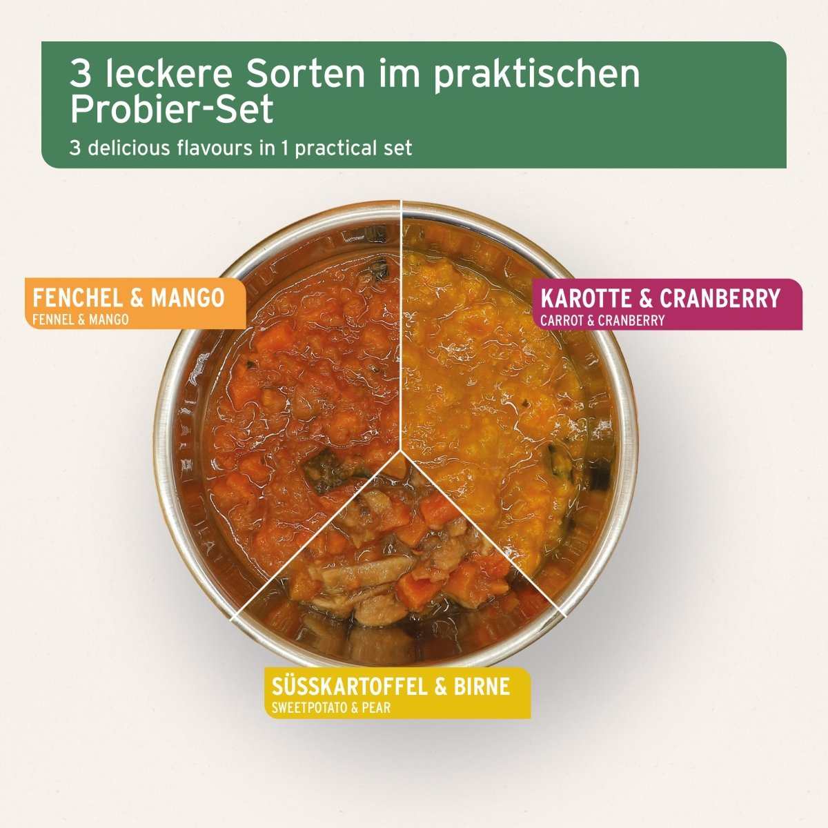 AniForte BIO BARF-Püree Probier 3er Set