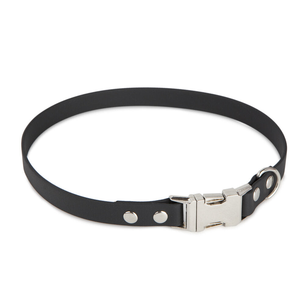 BioThane Halsband mit Metall Verschluss