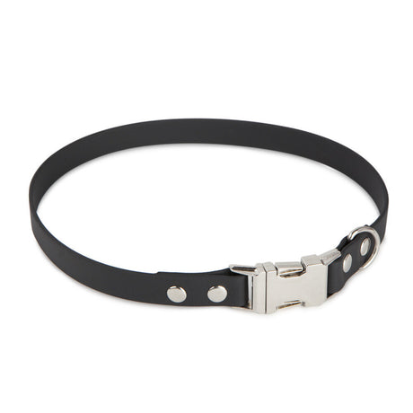 BioThane Halsband mit Metall Verschluss