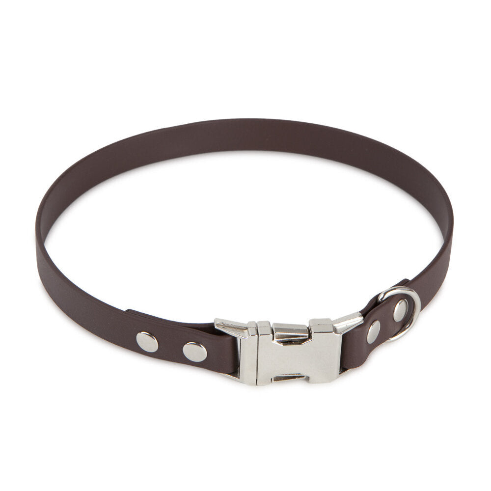BioThane Halsband mit Metall Verschluss