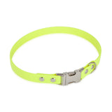 BioThane Halsband mit Metall Verschluss