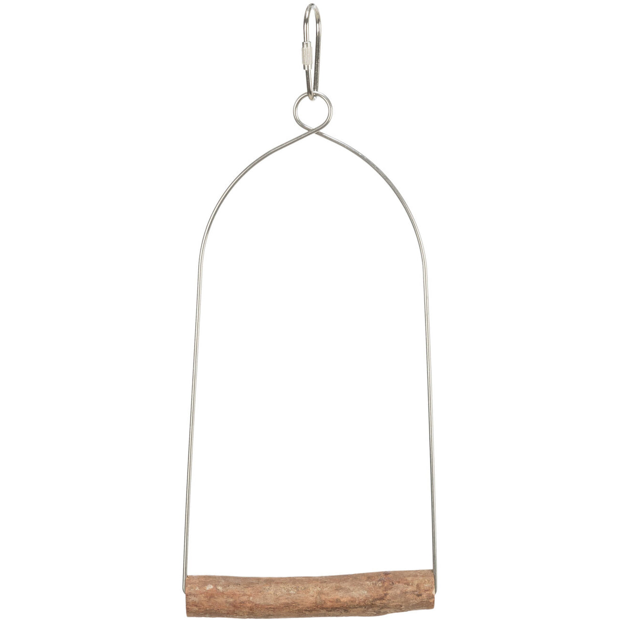 Bogenschaukel für Vogelkäfig – Holz, 10×22 cm