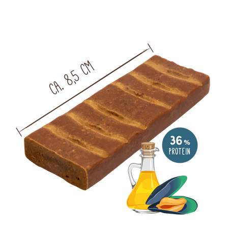 Sammys Fitness-Schnitte – mit Grünlippmuscheln, 25 g