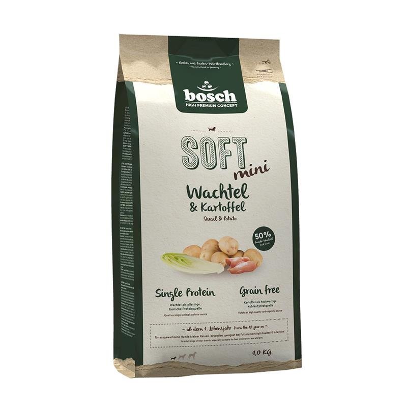 Soft Mini Hundefutter – Wachtel & Kartoffel 1 kg