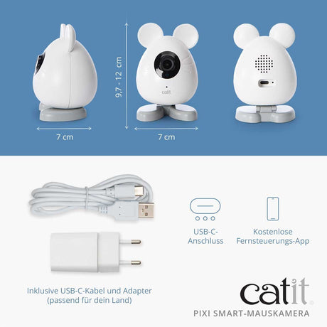 Catit Pixi Smart Mouse Katzen Camera