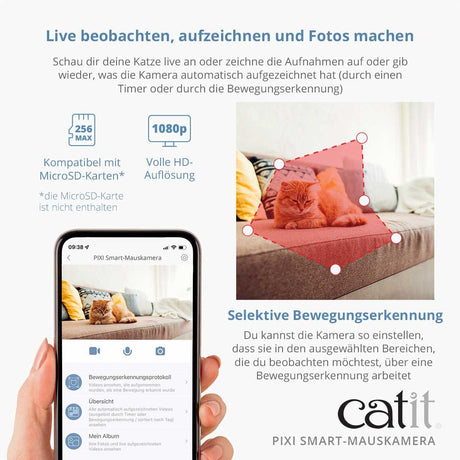 Catit Pixi Smart Mouse Katzen Camera