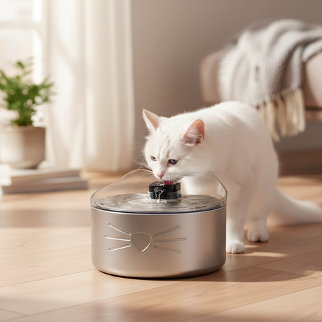 Catit PIXI UV-C Trinkbrunnen Lifestyle