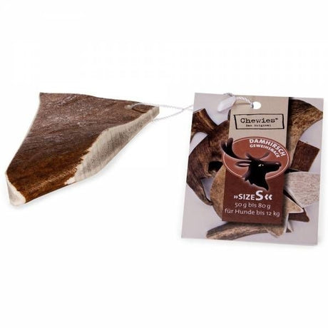 Chewies Snack Damhirsch Geweih – Gr. S, Stück (50-80g)