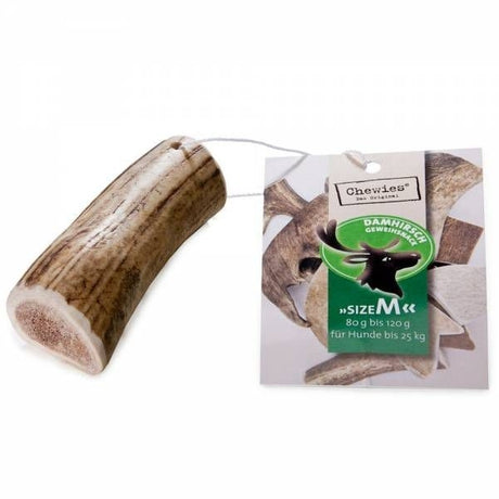 Chewies Snack Damhirsch Geweih – Gr. M, Stück (80-120g)