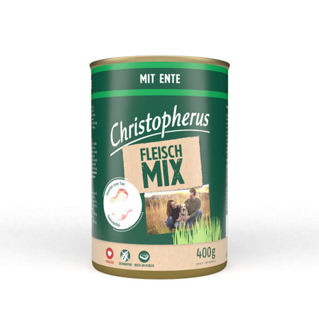 Christopherus Hundefutter Dose Fleischmix – mit Ente 6x400g