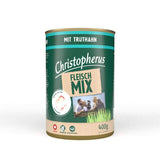 Christopherus Hundefutter Dose Fleischmix – mit Truthahn 6x400g