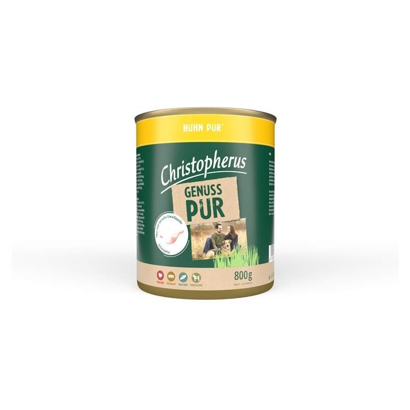 Nassfutter Pur – Huhn 6x800g