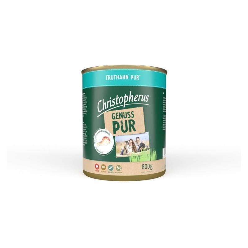 Nassfutter Pur – Truthahn 6x800g
