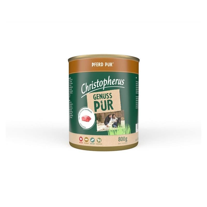 Nassfutter Pur – Pferd 6x800g