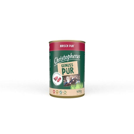 Nassfutter Pur – Hirsch 6x400g