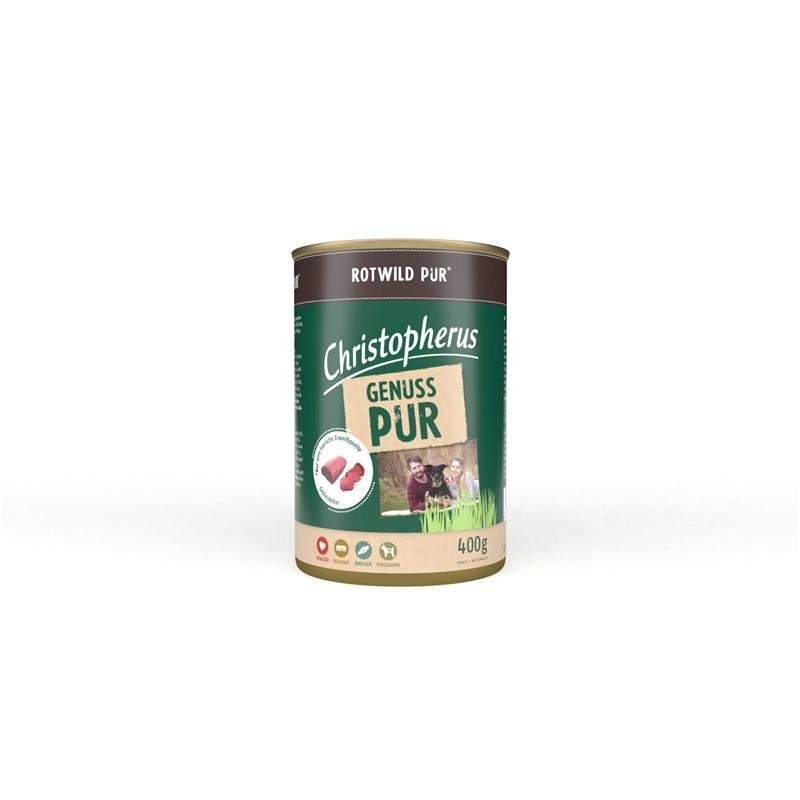 Nassfutter Pur – Rotwild 6x400g