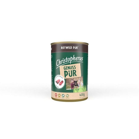 Nassfutter Pur – Rotwild 6x400g