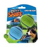 Chuckit! Sniff Fetch Ball Bacon & Peanut Butter – Bacon & Peanut Butter 2er Pack