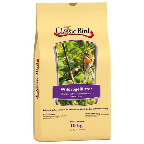 Classic Bird Wildvogelfutter ohne Hirse – 10kg