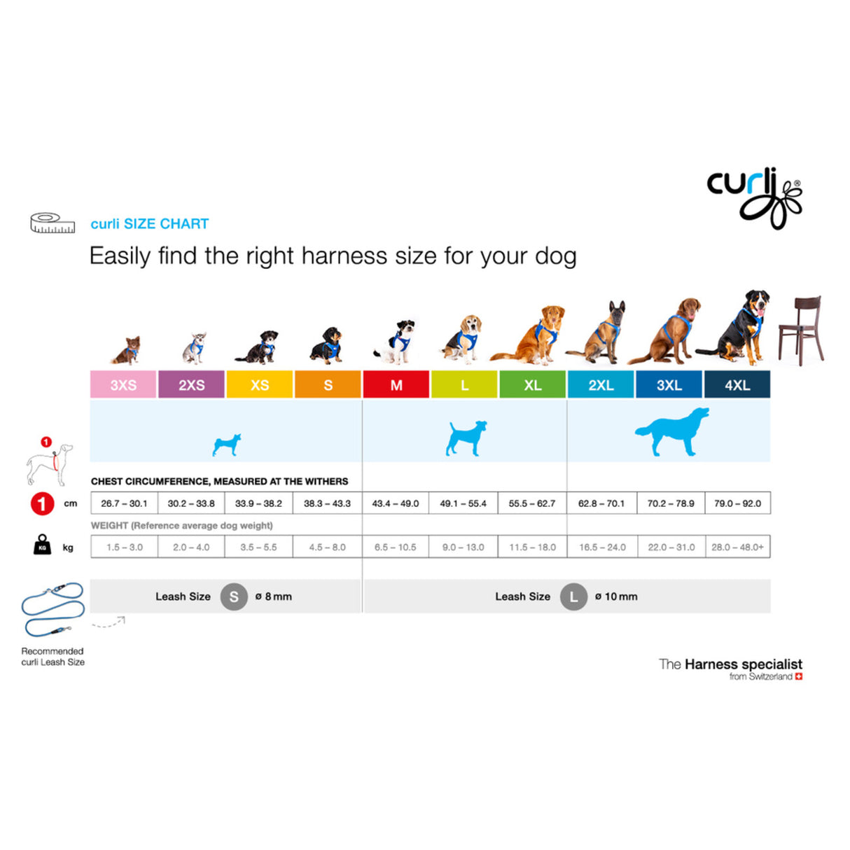 Curli Clasp Vest Harness Alpine – Dein Hundeglück