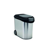 Curver Futtercontainer Futtertonne Metallic