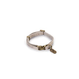 Designed by Lotte Hundehalsband Velura – grau - 10 mm, L: 20 - 30 cm