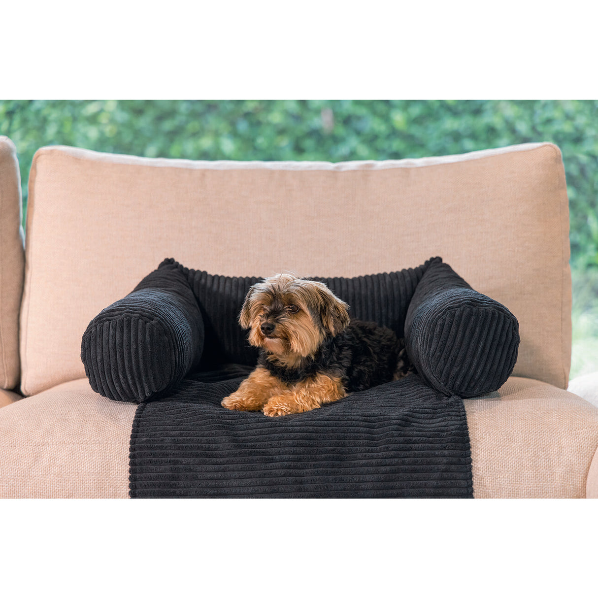 Sofa Hundekissen, Sofakissen für Hunde gerippt