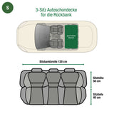 Doctor Bark Autodecke 3-Sitz Rücksitz