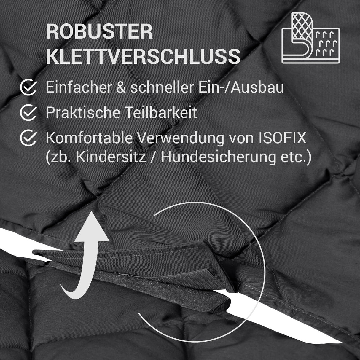 VW Multivan Sitzschutzauflage 3-Sitz