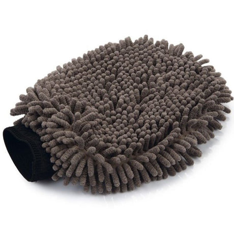Dirty Dog Mikrofaser Pflegehandschuh – 25 x 18 x 2 cm, grau