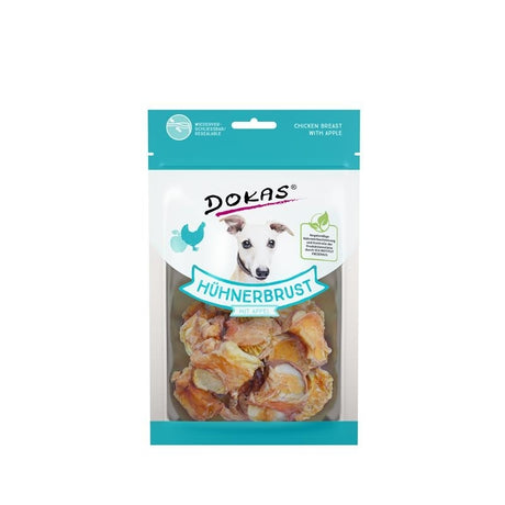 Dokas Hunde Snack Hühnerbrustfilet mit Apfel – 70 g