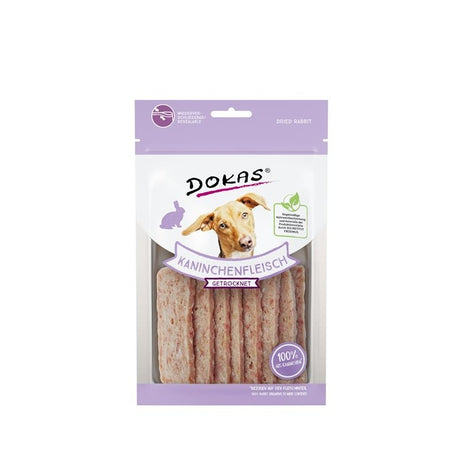 Dokas Hunde Snack Kaninchenfleisch getrocknet – 70 g