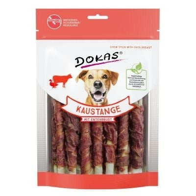 Dokas Hundekaustange mit Entenbrust – 200g