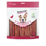 Dokas Hundesnack Entenbrust in Streifen Kaustreifen – 500g