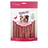 Dokas Hundesnack Entenbrust in Streifen Kaustreifen – 250g